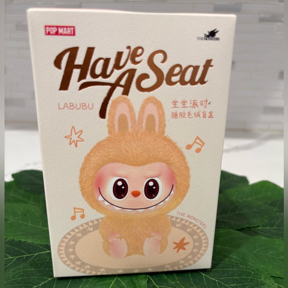 Pop Mart The Monsters Labubu - Have a Seat Series Figure. Blind box sealed.